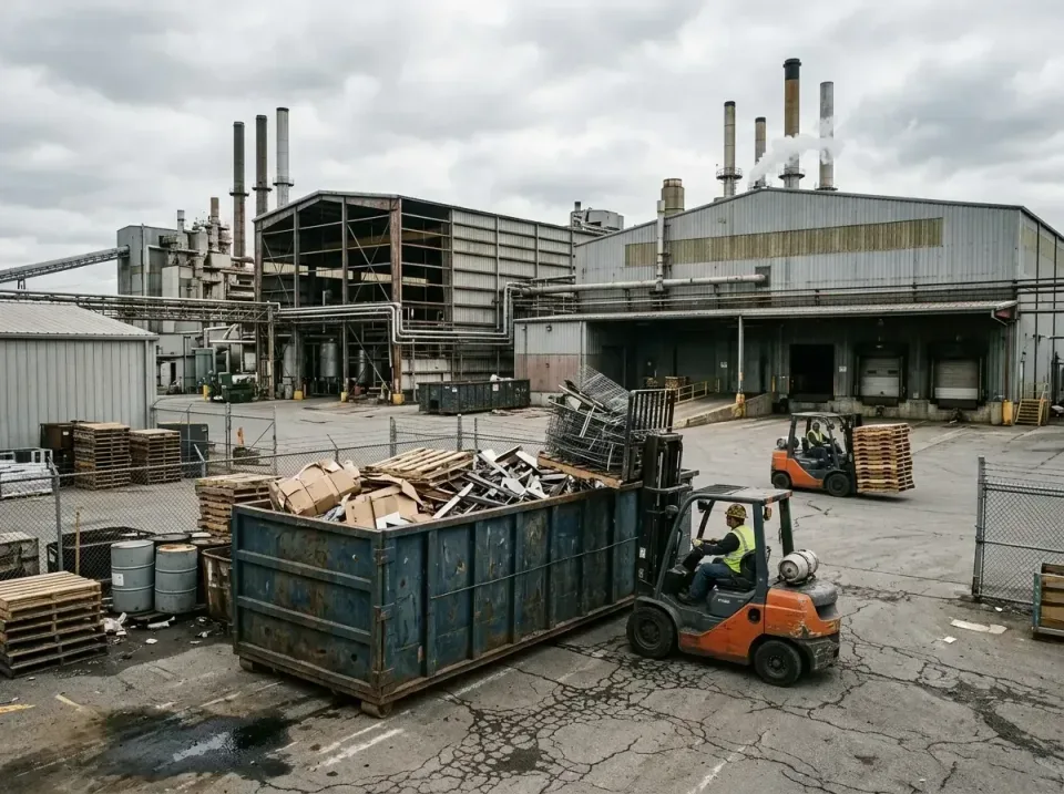 industrial-factory-scrap-conta-003 — frequently asked questions, Cheap Roll-off Dumpster Rentals in Monessen, PA